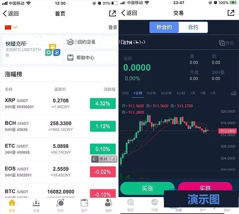 YM187- 完整打包版NEM交易所/秒合约秒合约/带划转/交易所合约/币币交易所/BTC合约/杠杆/虚拟区块链源码